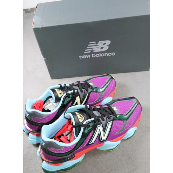 New Balance 9060 Pink Red Rose U9060RPO Men’s Size 13 Sneakers New Authentic main image 4